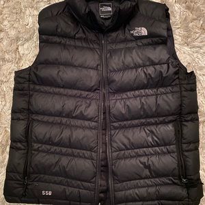 Men’s Authentic North Face Puffer Vest Size L